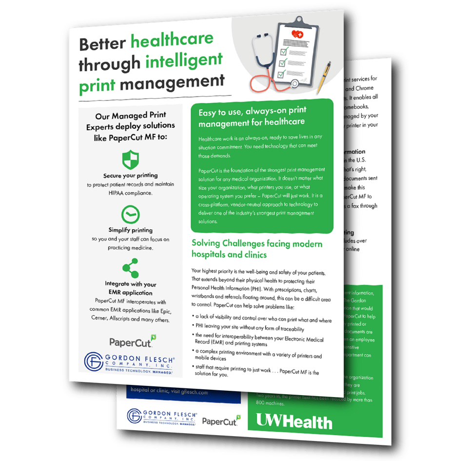 Better Healthcare Through Intelligent Print Management with PaperCut ...