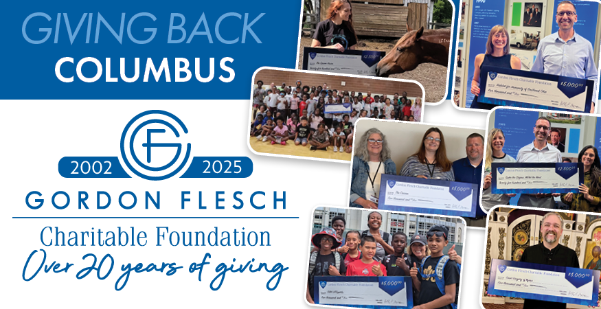 Gordon Flesch Charitable Foundation Donates $25,000 to Central Ohio Area Charities in 2024