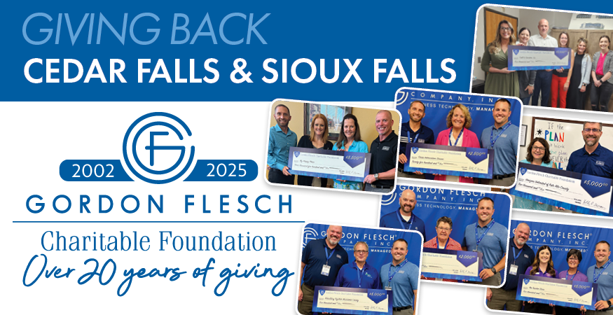 Gordon Flesch Charitable Foundation Donates Over $28,000 to Iowa and South Dakota Area Charities in 2024